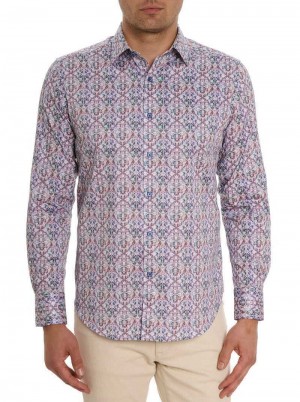 Robert Graham Caracas Long Sleeve Button Down Shirt Multi | 947RZMQTO