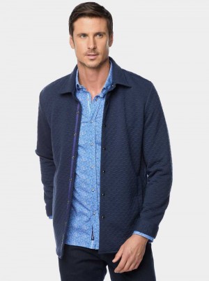 Robert Graham Downey Long Sleeve Knit Jacket Tailored | 965LQOXHP