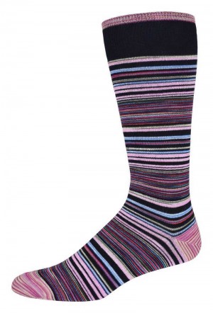 Robert Graham Drakeswood Sock Sötétkék | 538HUVFYG