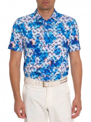 Robert Graham Fisher Performance Polo Multi | 473YNSIXT