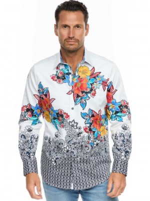 Robert Graham Garden Gala Long Sleeve Button Down Shirt Multi | 278ARGHKY