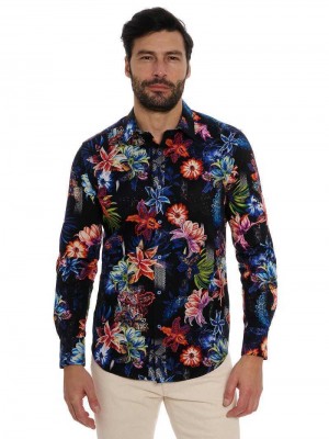 Robert Graham Katazome Long Sleeve Button Down Shirt Multi | 486XNGMRV