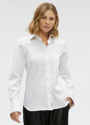 Robert Graham Priscilla Shirt Fehér | 704QBSNUF