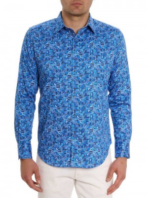 Robert Graham Seas The Day Long Sleeve Button Down Shirt Classic | 318AMPTKL