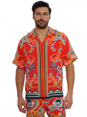 Robert Graham Taj Short Sleeve Button Down Shirt Multi | 495IPXMER