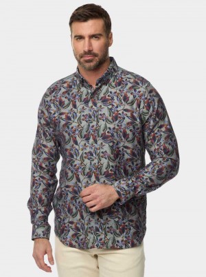 Robert Graham Ziton Long Sleeve Button Down Shirt Multi | 659ZQFRLC