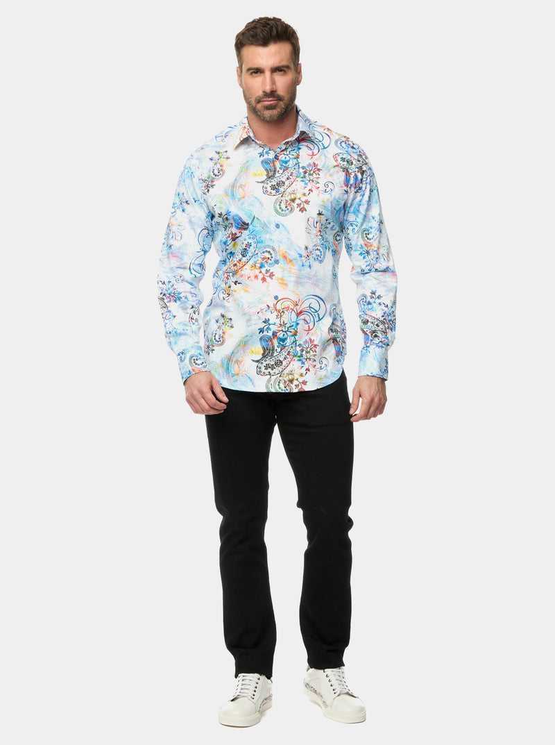 Robert Graham Apex Long Sleeve Button Down Shirt Classic | 239EWYMKG