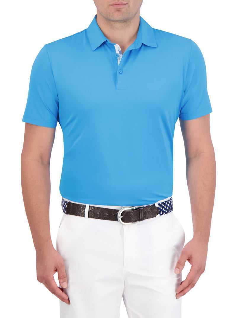 Robert Graham Axelsen Performance Polo Kék | 201HNKOJV