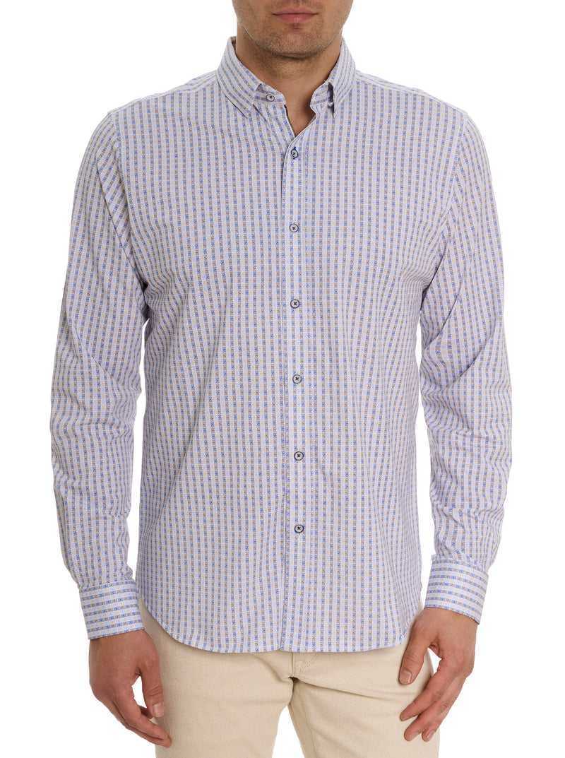 Robert Graham Balix Motion Long Sleeve Knit Shirt Multi | 427XLJBRP