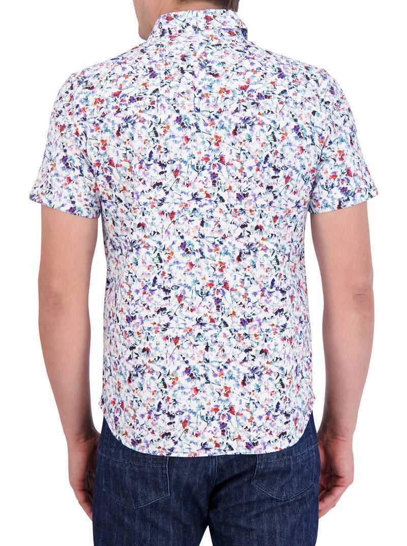 Robert Graham Bavaro Motion Short Sleeve Knit Shirt Multi | 230FIGVXC