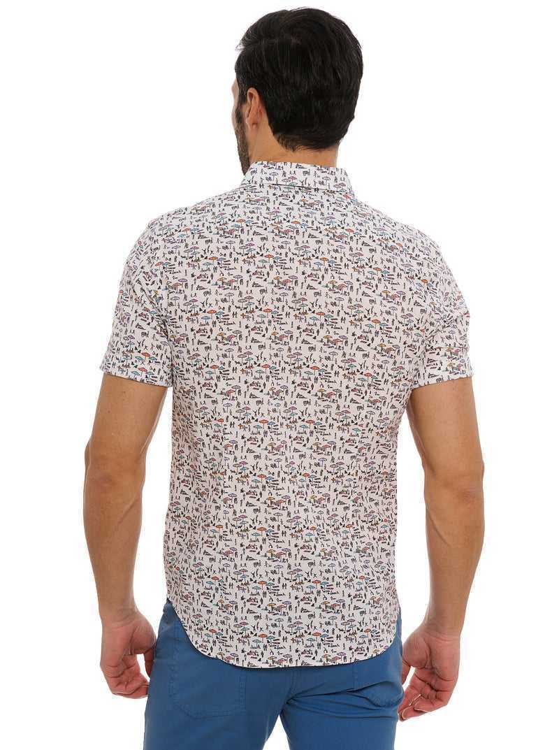 Robert Graham Beach Bound Short Sleeve Button Down Shirt Multi | 312WNHURG