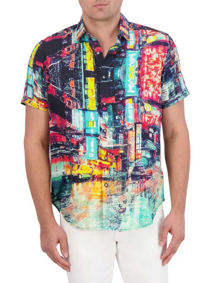 Robert Graham Boreal Short Sleeve Button Down Shirt Multi | 837AHXNOS