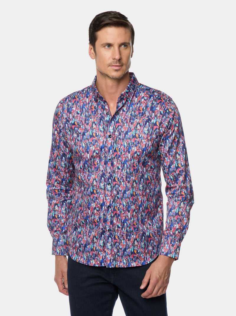 Robert Graham Brighton Long Sleeve Button Down Shirt Multi | 472ZAUJYX