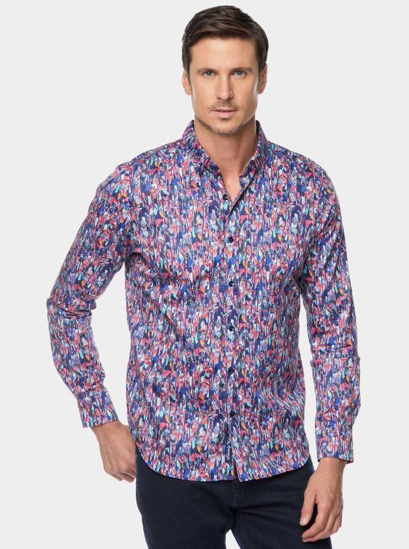 Robert Graham Brighton Long Sleeve Button Down Shirt Multi | 472ZAUJYX