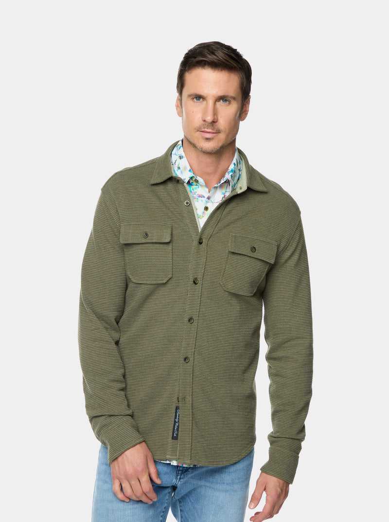 Robert Graham Brunner Long Sleeve Knit Kék | 192FXJDBH