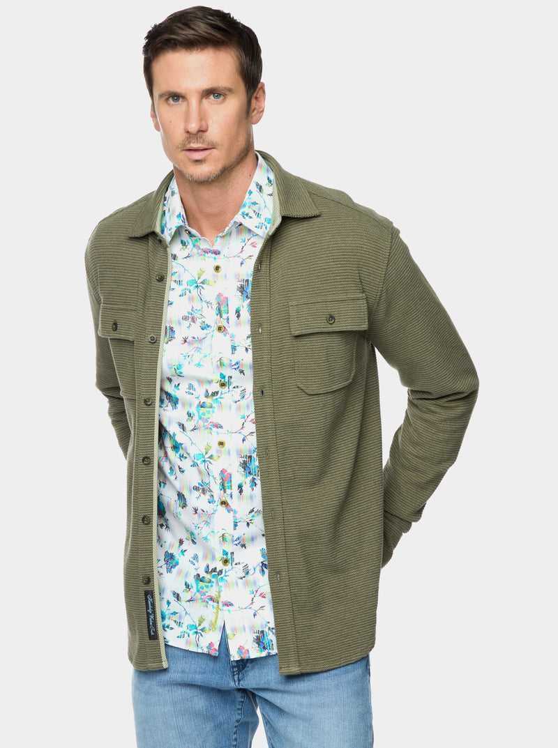 Robert Graham Brunner Long Sleeve Knit Kék | 192FXJDBH