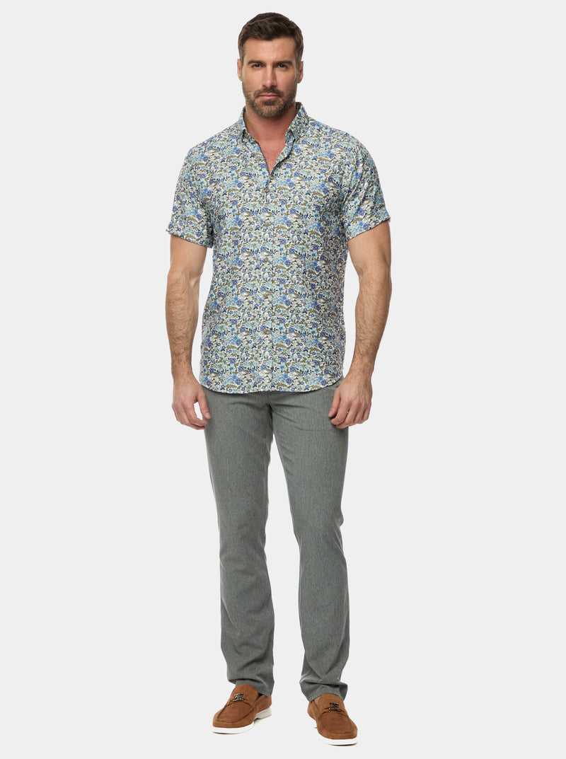 Robert Graham Craso Short Sleeve Button Down Shirt Multi | 248VRGNBH