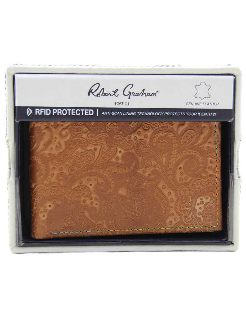 Robert Graham Current Slimfold Wallet Tan | 569YASGFP