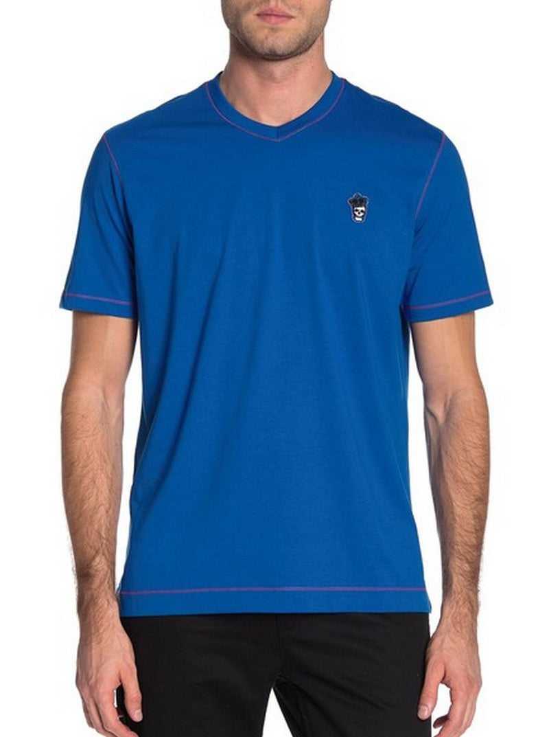 Robert Graham Damien T-shirt Cobalt | 614YQGVKW