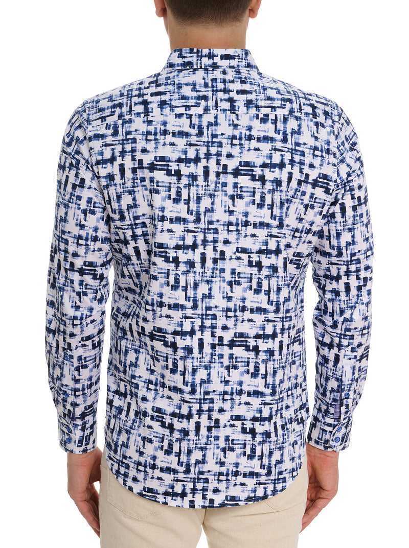 Robert Graham Deluca Long Sleeve Button Front Shirt Lila | 426PQZGWT