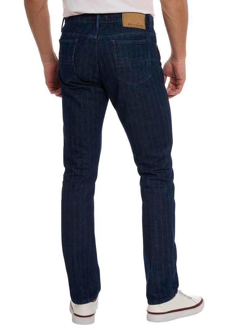 Robert Graham Ehler Denim Pant Sötétkék | 936YMHCXB