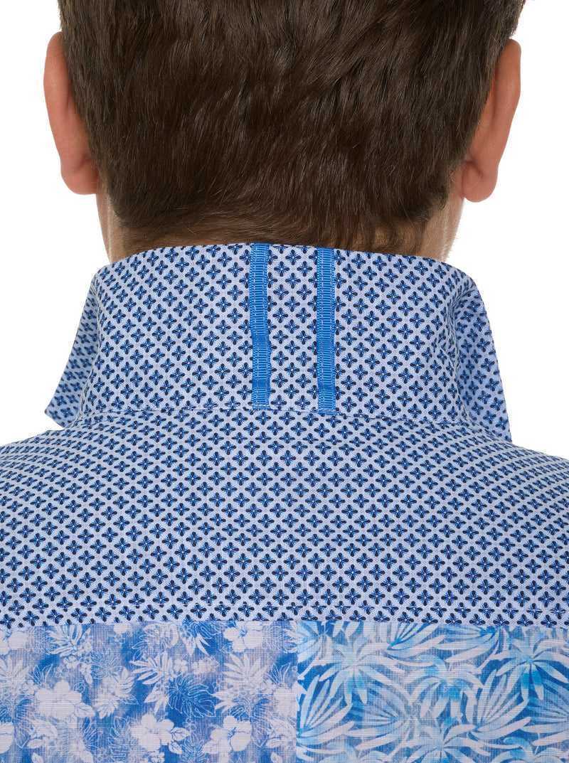 Robert Graham Fontana Short Sleeve Button Down Kék | 791MJFEBW