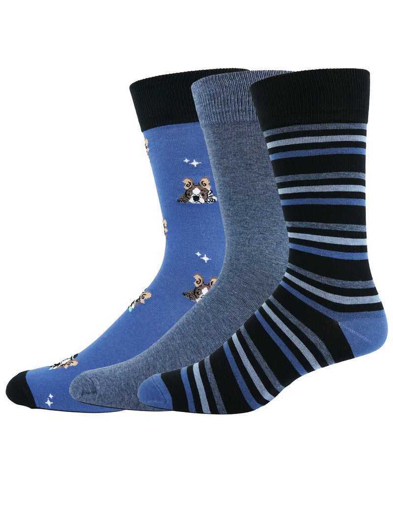 Robert Graham Frenchie 3 Pack Socks Multi | 073IJWKMZ