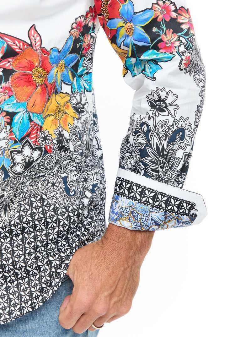 Robert Graham Garden Gala Long Sleeve Button Down Shirt Multi | 958WCXDTO