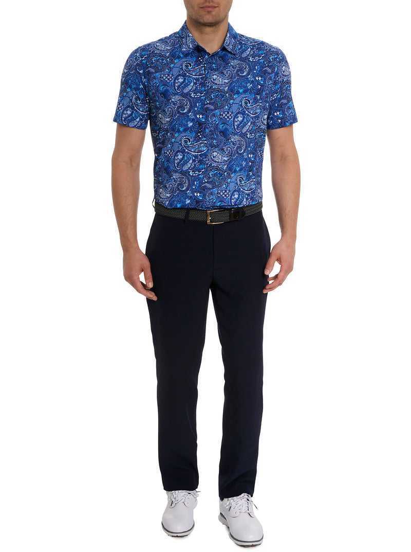 Robert Graham Golden Paisley Polo Sötétkék | 318OXWENU