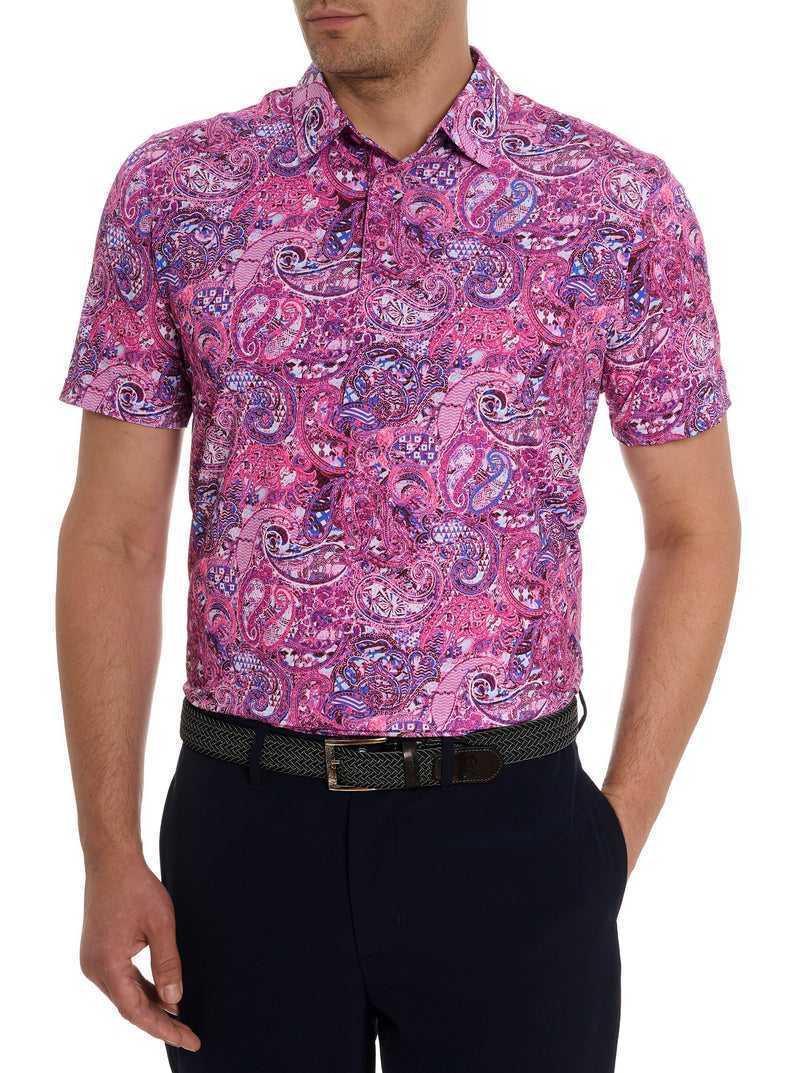 Robert Graham Golden Paisley Polo Sötétkék | 318OXWENU