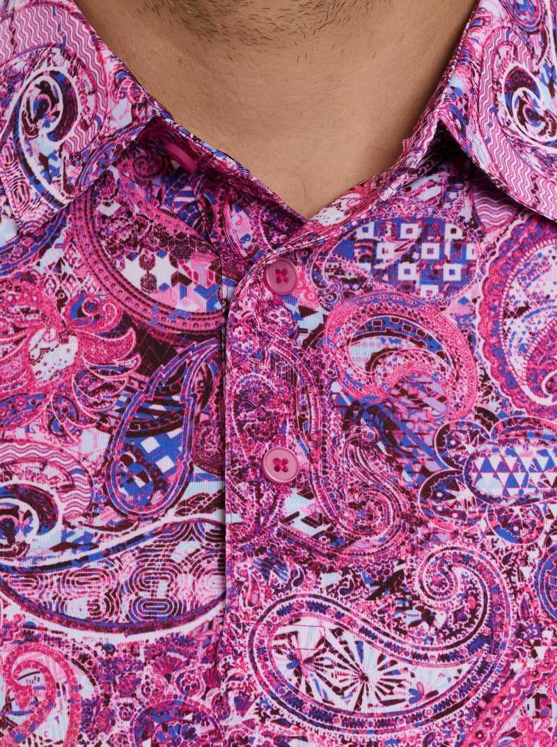 Robert Graham Golden Paisley Polo Sötétkék | 318OXWENU