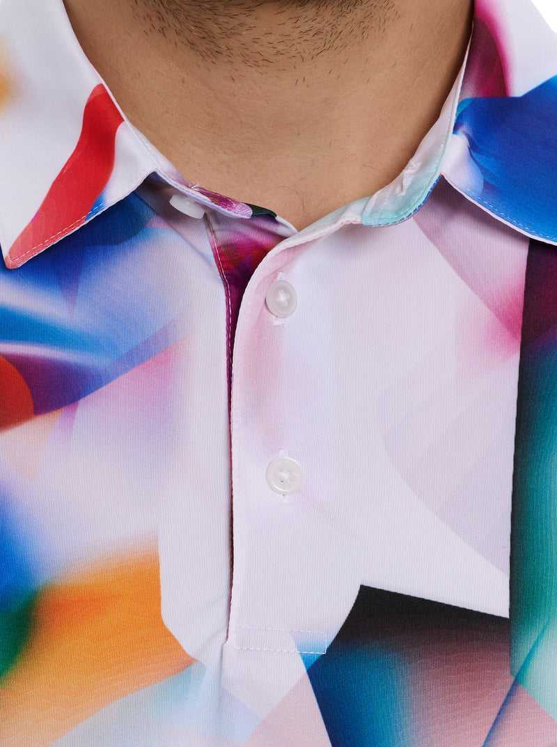 Robert Graham Hiatus Polo Fehér | 193ITPQVK