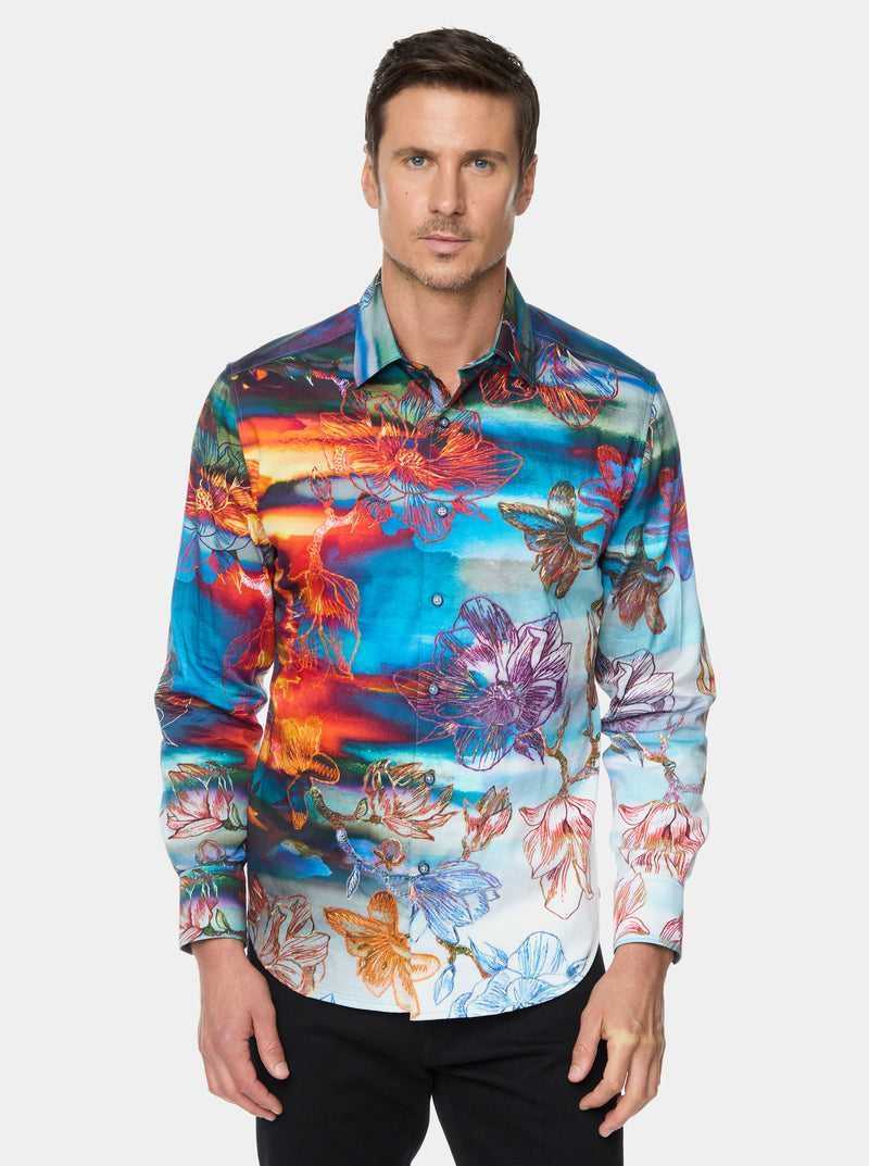 Robert Graham Inverness Long Sleeve Button Down Shirt Multi | 769JARFHD