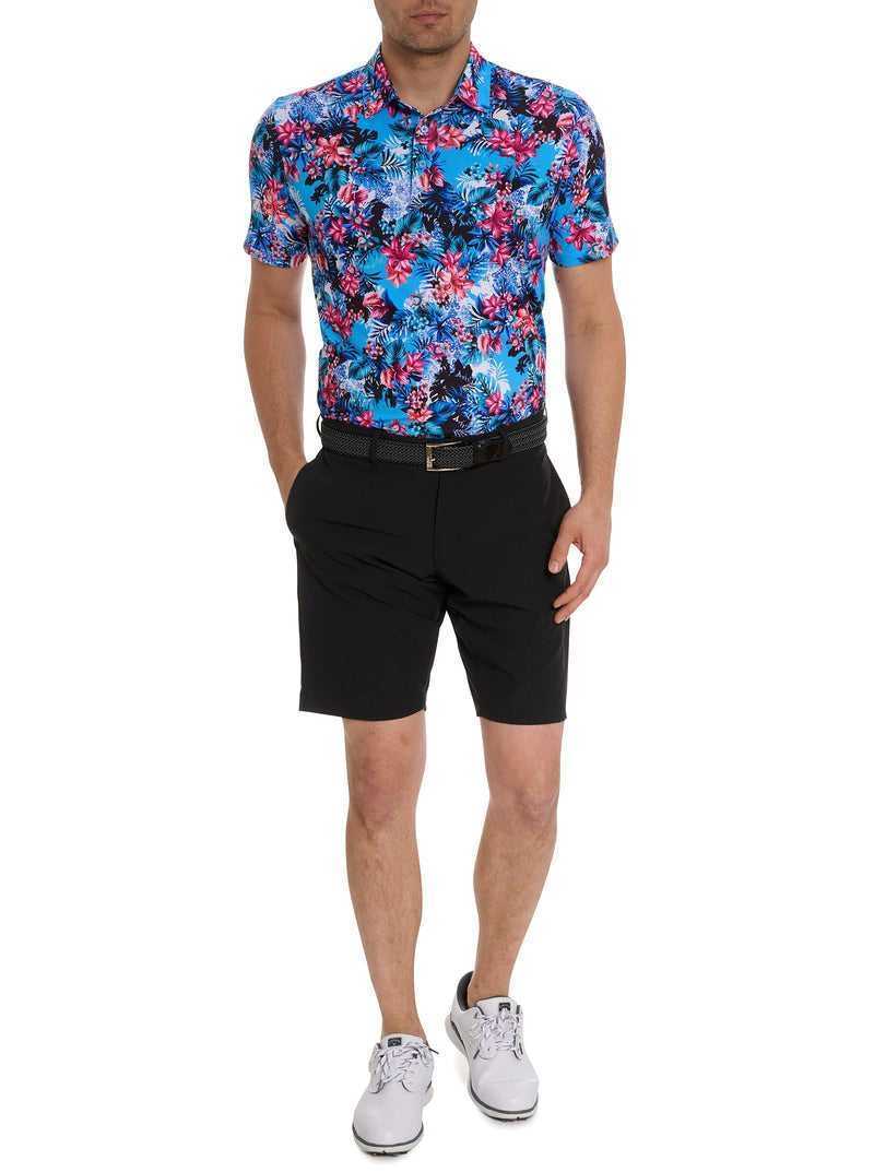 Robert Graham Island Time Polo Kék | 512QALRVD