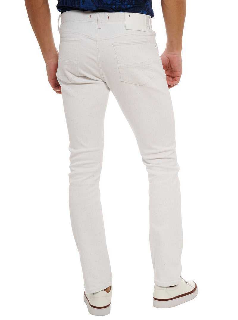 Robert Graham Kalon Denim Pant Fehér | 216NBYPJF