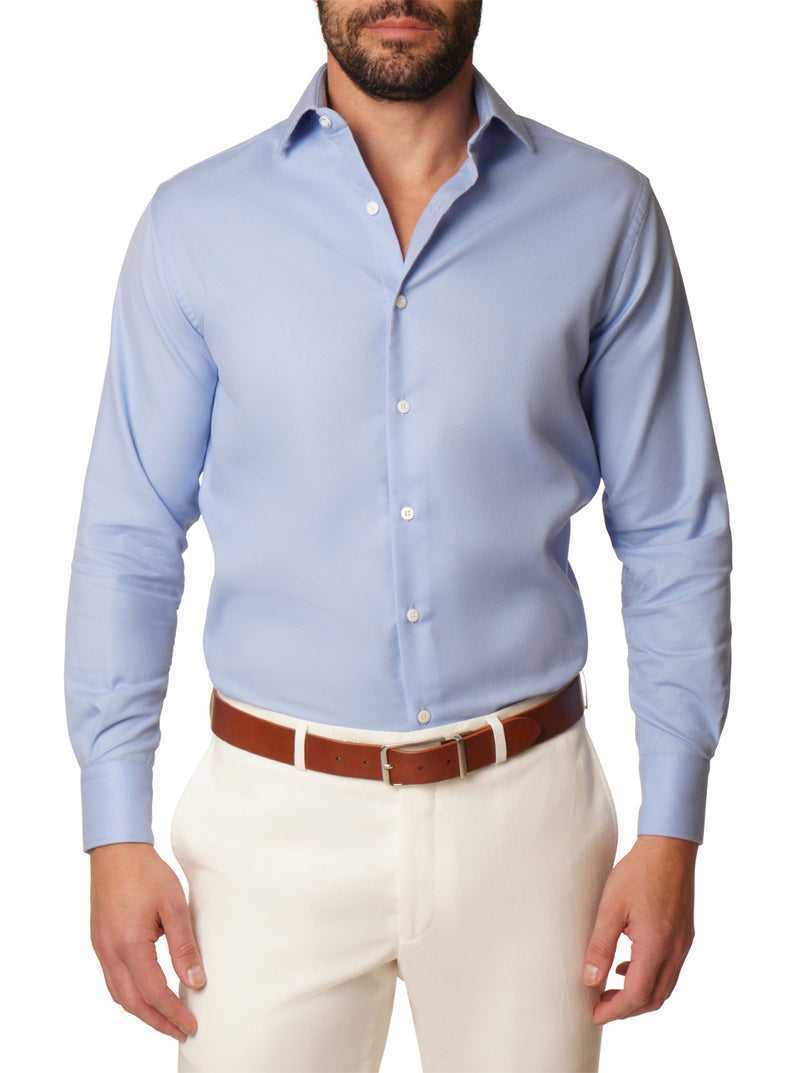 Robert Graham Kane Dress Shirt Világos Kék | 439GDBZUO