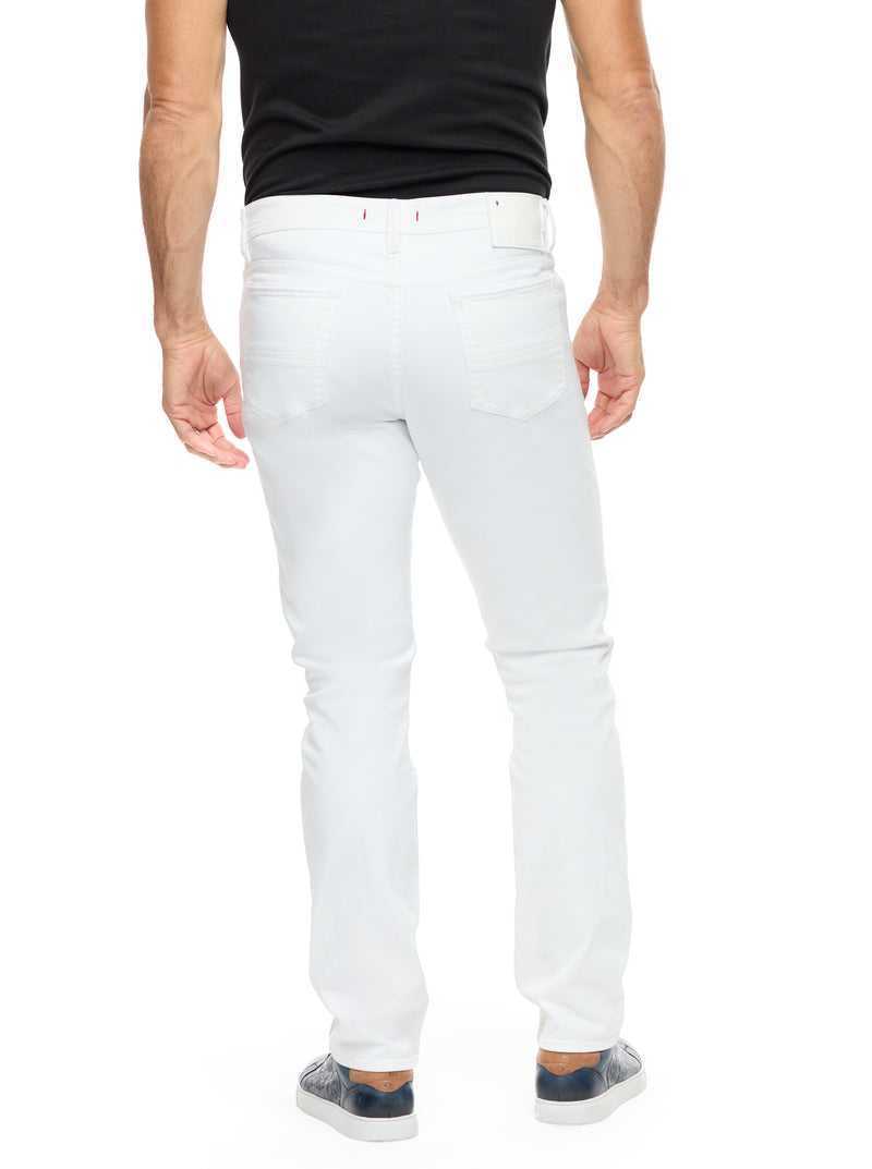 Robert Graham Kilmer 2 Denim Pant Fehér | 692IWOBFR