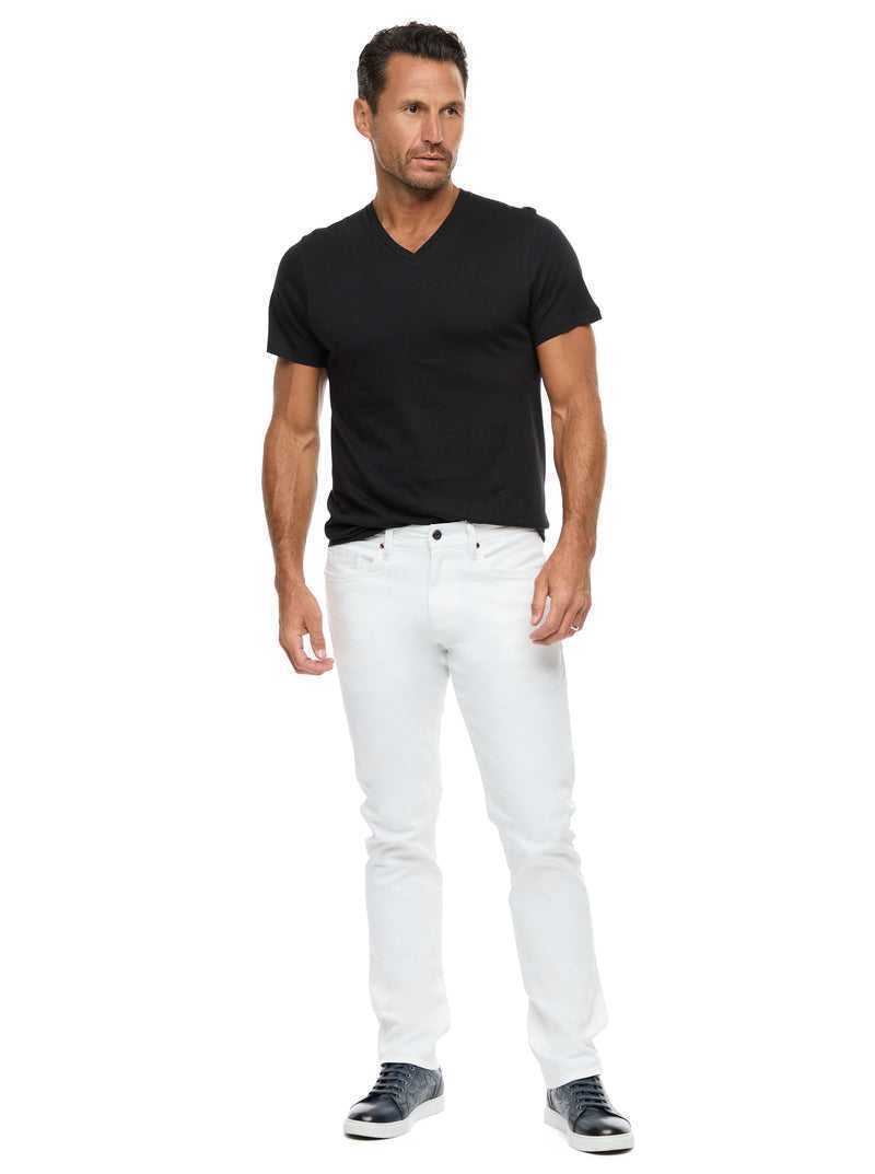 Robert Graham Kilmer 2 Denim Pant Fehér | 692IWOBFR