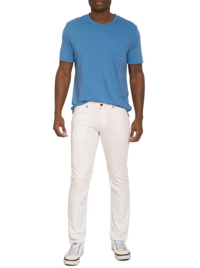 Robert Graham Kilmer Denim Fehér | 413QUMLPA