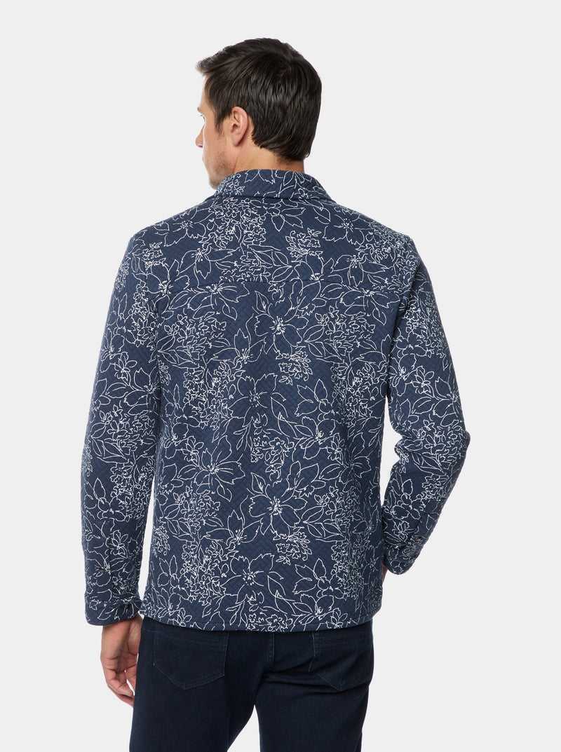 Robert Graham Kohan Long Sleeve Knit Jacket Sötétkék | 719SJXZAF