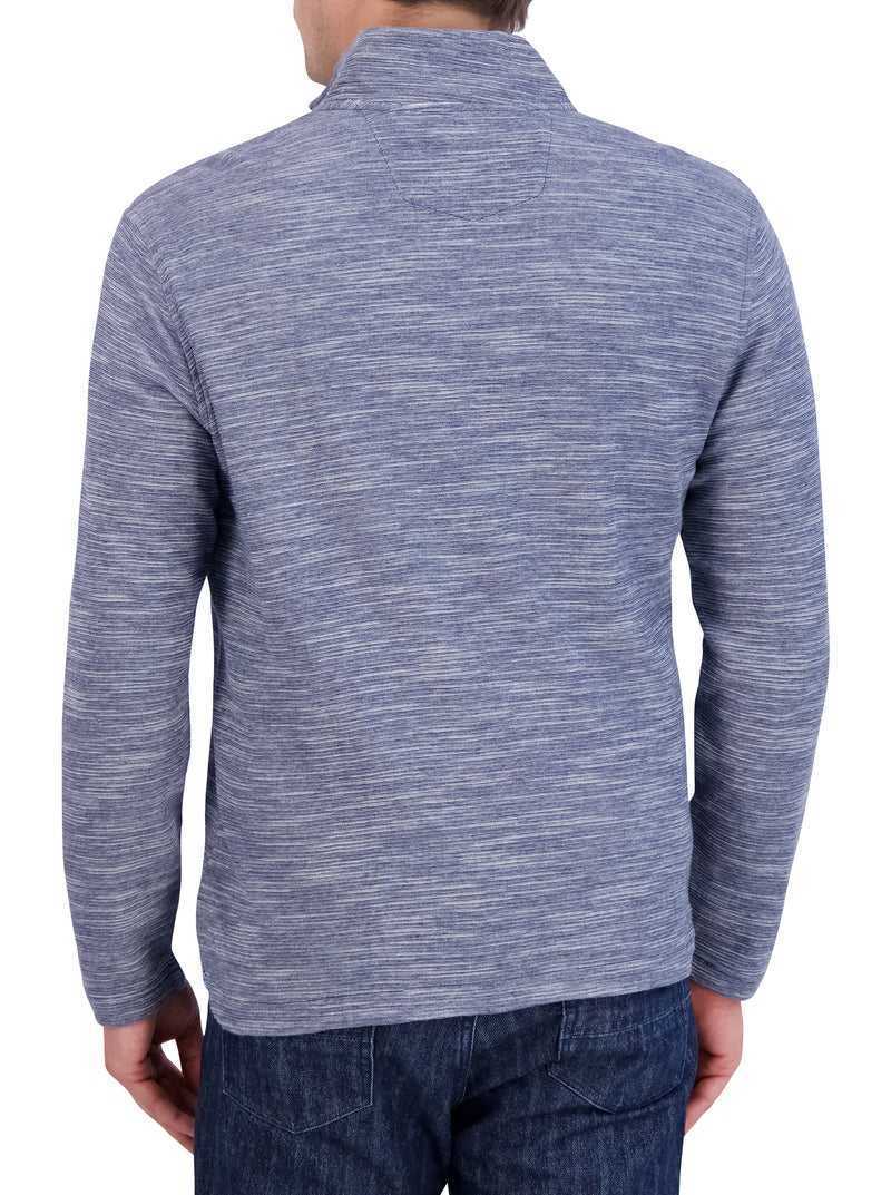 Robert Graham Ledson Long Sleeve Knit Sötétkék | 507VYNSAM