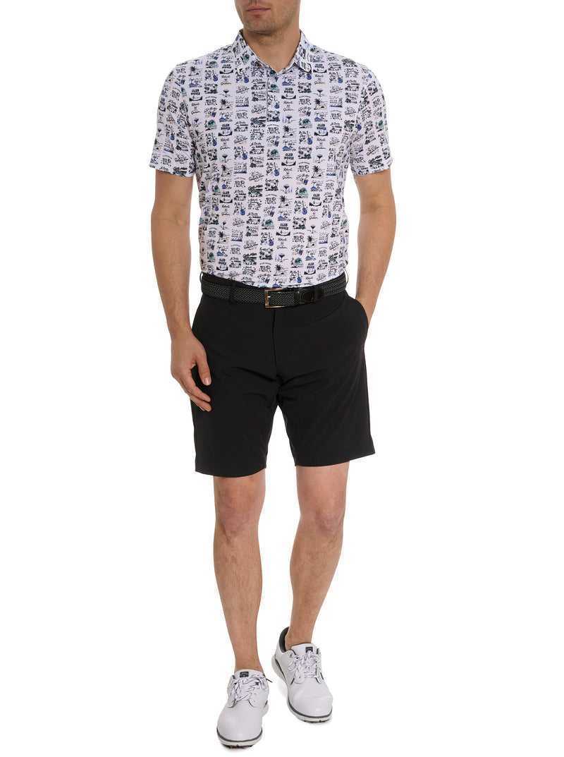 Robert Graham License To Chill Polo Fehér | 219PTBLEW