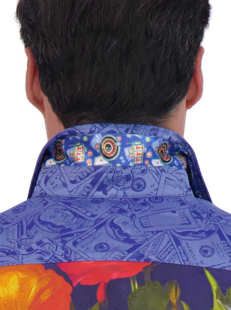 Robert Graham Limited Edition Bankroll Long Sleeve Button Down Shirt Multi | 128YQGNFH