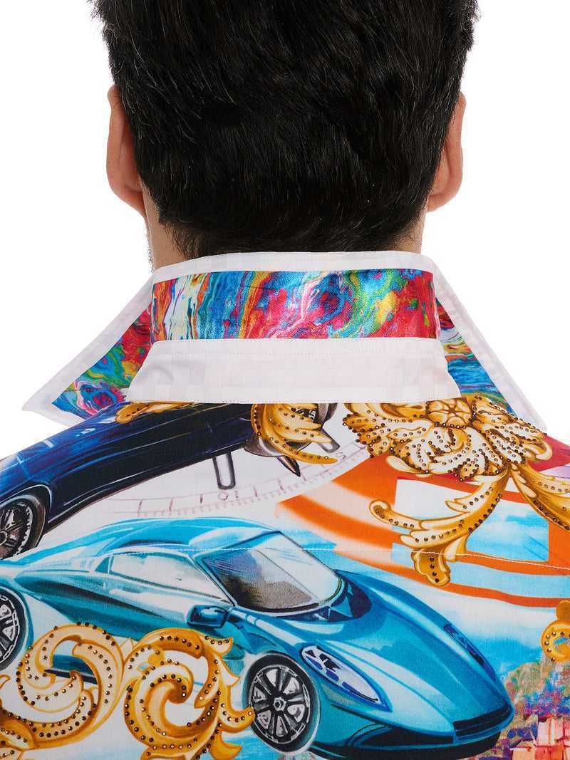 Robert Graham Limited Edition Behind The Wheel Long Sleeve Button Down Shirt Classic | 385TJAQSL