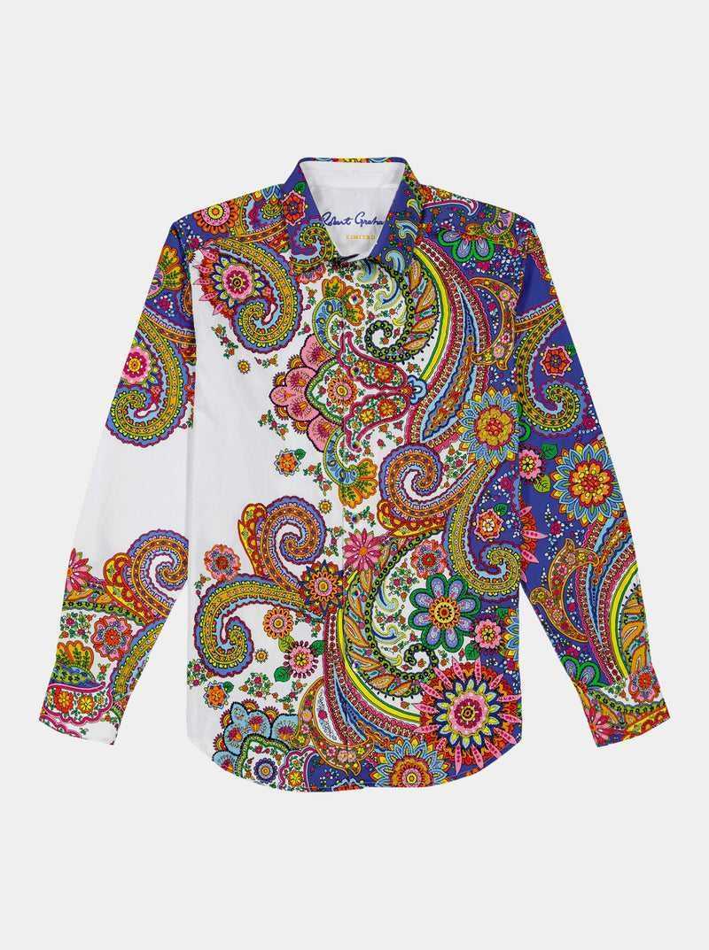 Robert Graham Limited Edition Dprops Long Sleeve Button Down Shirt Classic | 213SANWKO