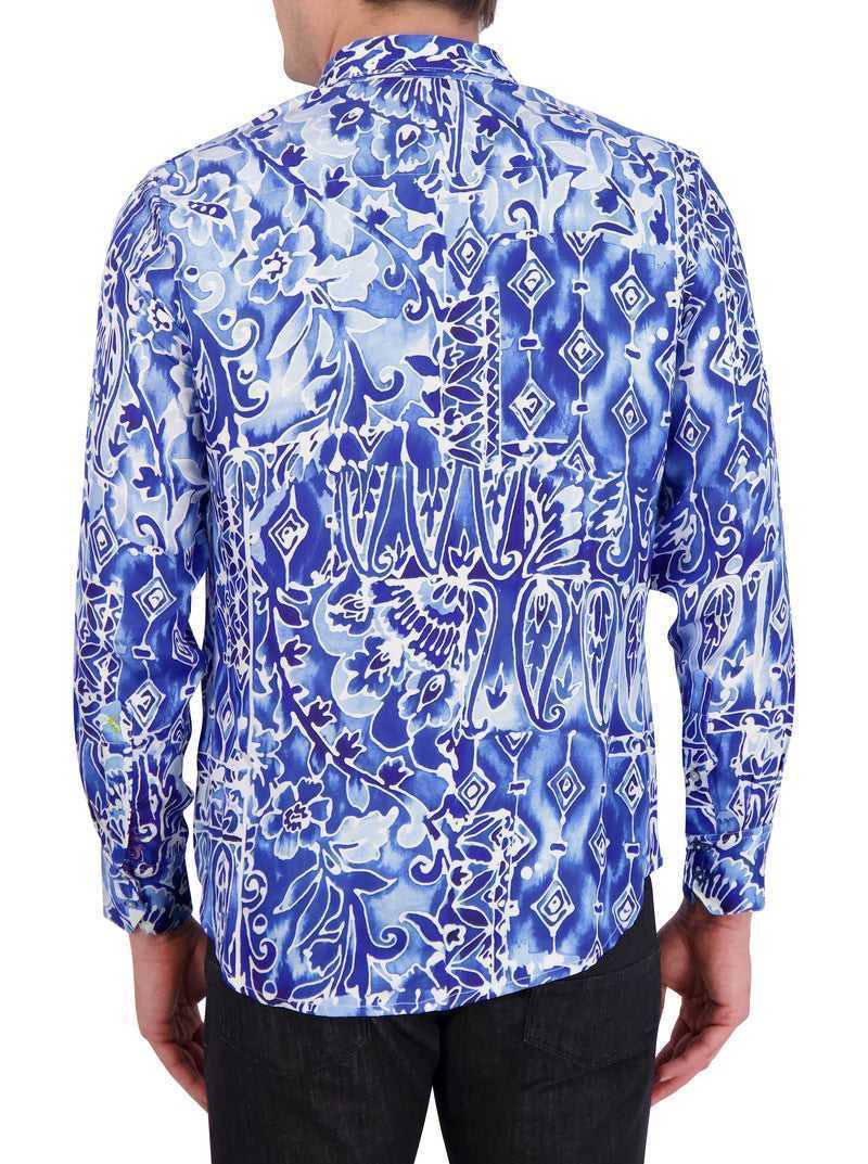 Robert Graham Limited Edition Jaipore Long Sleeve Button Down Shirt Kék | 106WZAYCH