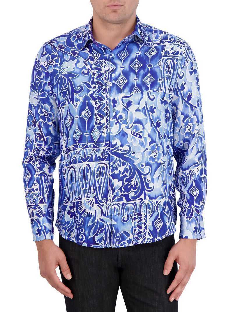 Robert Graham Limited Edition Jaipore Long Sleeve Button Down Shirt Kék | 106WZAYCH