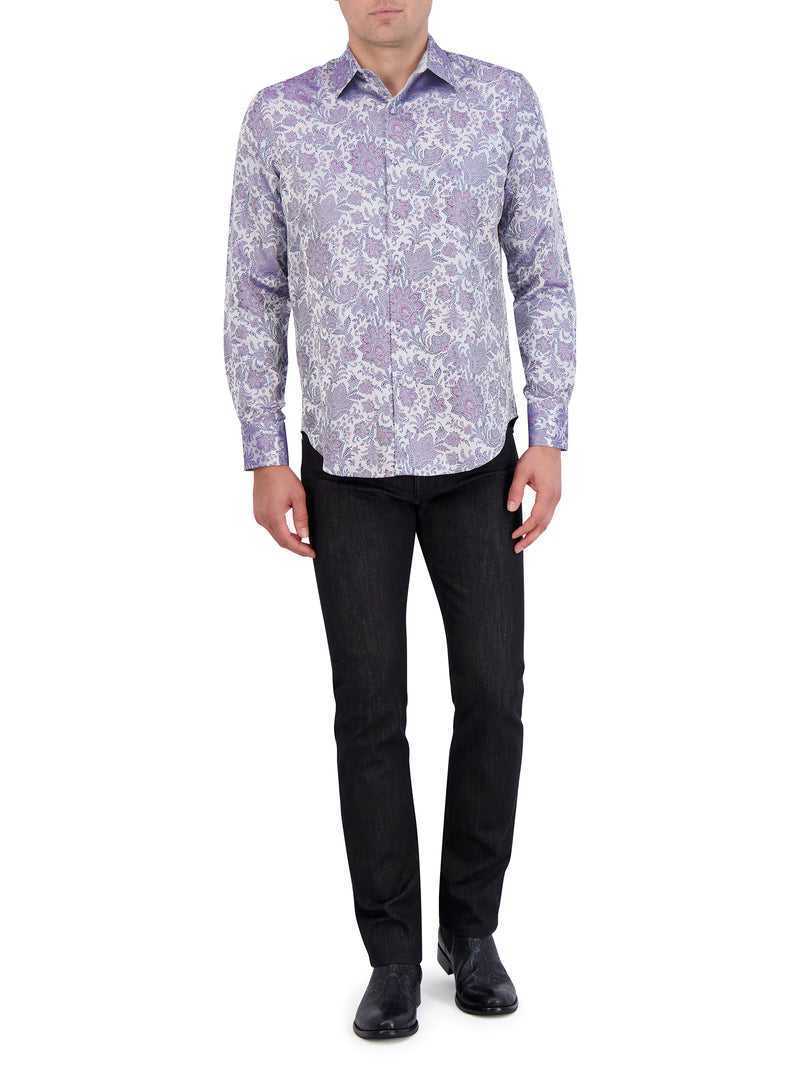 Robert Graham Limited Edition Portiere Long Sleeve Button Down Shirt Classic | 183WVURGM