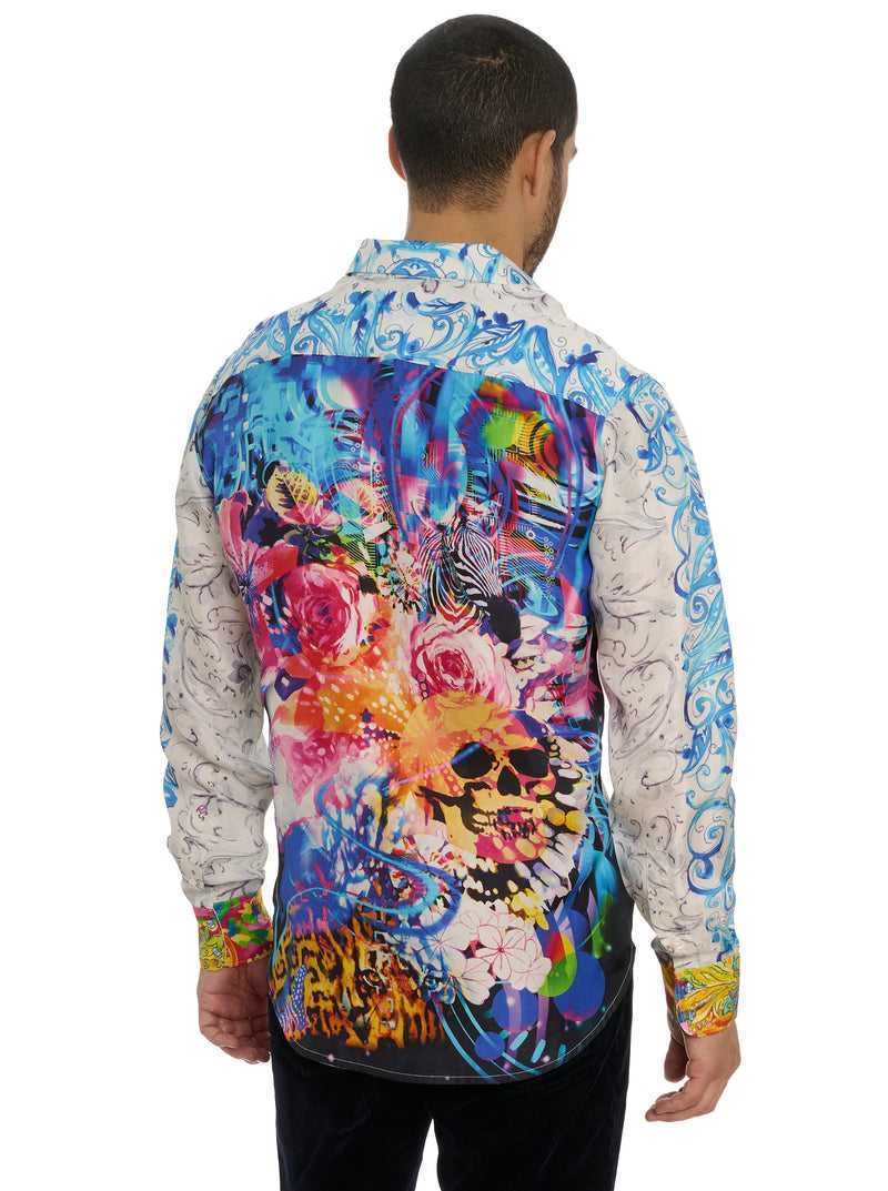 Robert Graham Limited Edition The B Hudson Long Sleeve Button Down Shirt Multi | 093NILARS