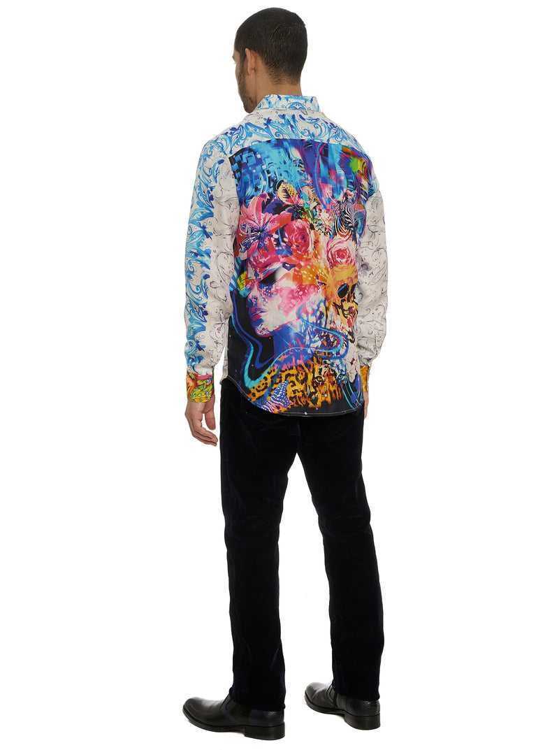 Robert Graham Limited Edition The B Hudson Long Sleeve Button Down Shirt Multi | 093NILARS